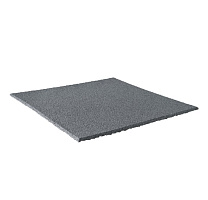 резиновая плитка 1000х1000х25 мм, однослойная, серая